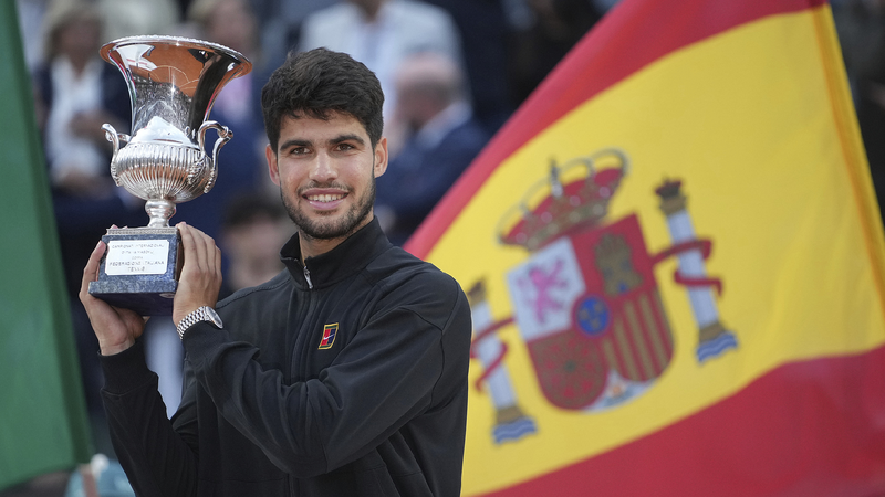 Young Tennis Star Carlos Alcaraz Shines Bright on the Court Alcaraz tops Sinner to win Italian Open and send Roland-Garros warning