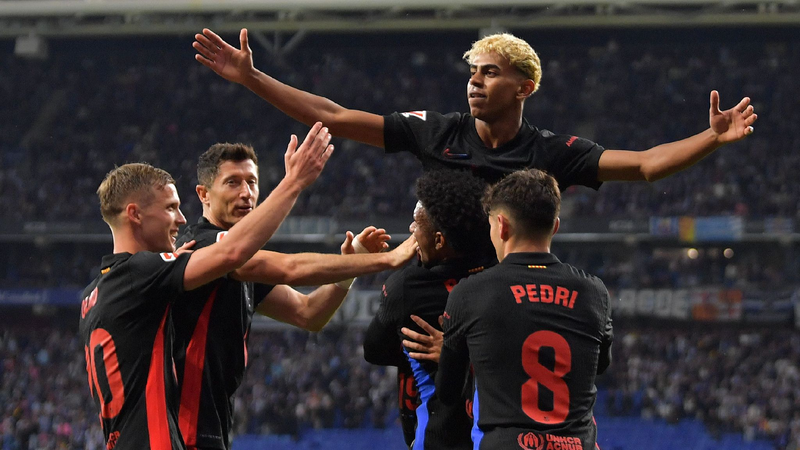 Barcelona defeat Espanyol to win club's 28th La Liga championship