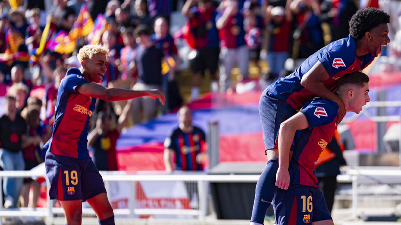 Barcelona Wins La Liga Title! π Barcelona rally to beat Real Madrid to move closer to La Liga title
