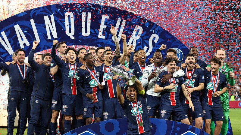 Bradley Barcola Leads PSG to French Cup Victory Ahead of Champions League Final! 🚀 Barcola helps PSG win French Cup ahead of UEFA Champions League final