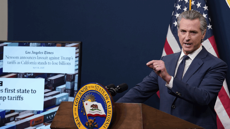 California seeks emergency halt to Trump tariffs as harm mounts