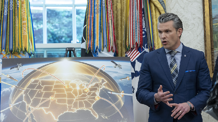 China_US_Golden_Dome_defense_system_risks_space_militarization - My Global News: Young Voices China: U.S. 'Golden Dome' defense system risks space militarization