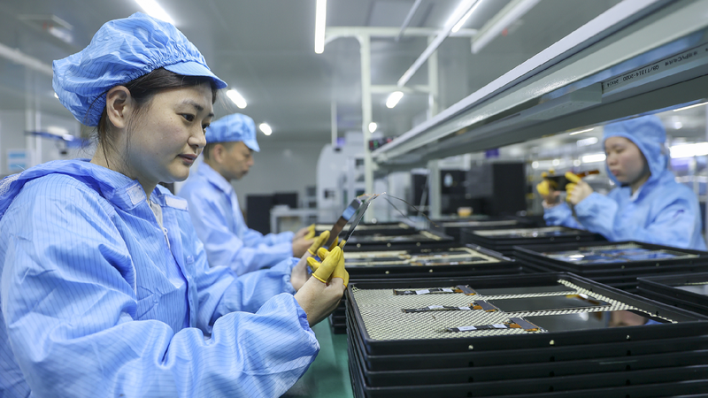 China's May manufacturing PMI rises to 49.5, up 0.5 points from April