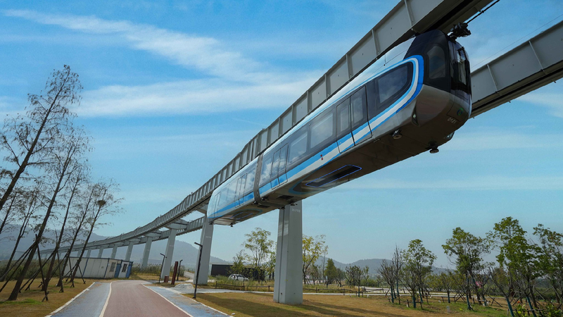 Riding the Future: China’s Floating Train and Tech Wonderland! China's Optics Valley rides the rising wave of tech tourism