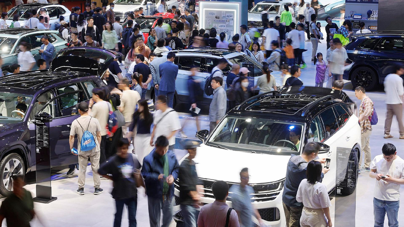 China's auto market sees strong growth amid shifting consumer trends