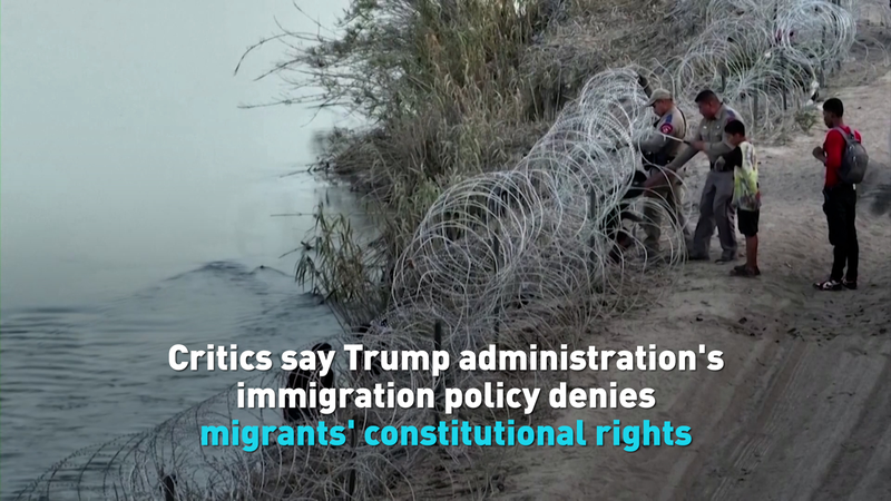 Critics_say_Trump_admins_immigration_policy_denies_migrants_rights_poster - My Global News: Young Voices Critics say Trump admin's immigration policy denies migrants' rights video poster