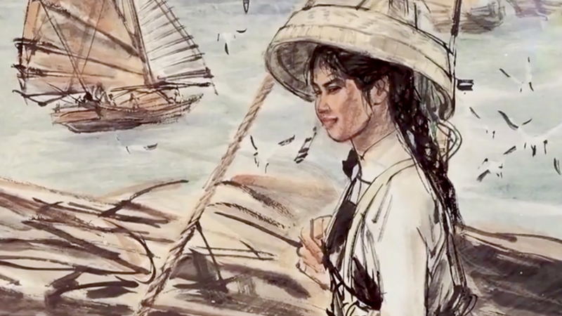 Echoes from the South China Sea: Artist Huang Zhou's legacy video poster
