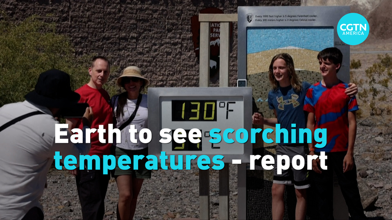 Global temperatures to reach new heights - U.N. report video poster