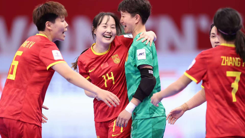 China’s Women’s Futsal Team Scores Big Win to Reach Semifinals! πβ½οΈ Hosts China beat Indonesia 6-0 to reach Women's Futsal Asian Cup semis