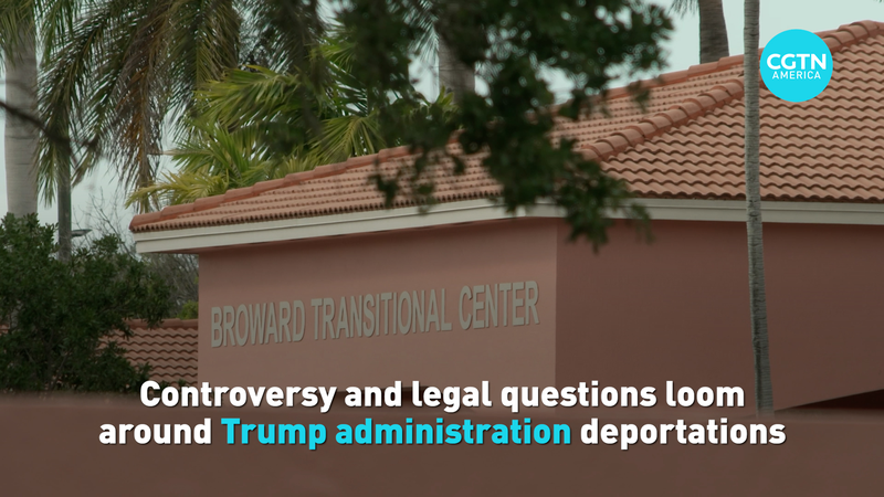 Legal questions loom over Trump administration deportations video poster