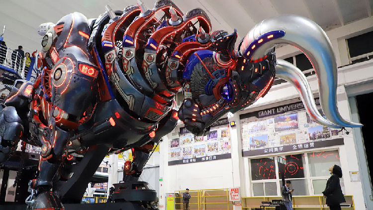 Legendary beast from China unveiled as mechanical marvel