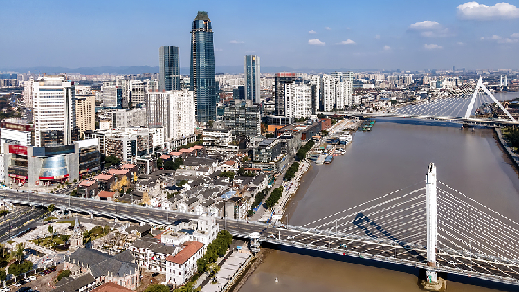 Live: Sanjiangkou – where history meets modernity in Ningbo, E China