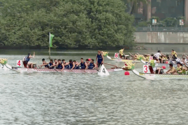 Splash into Fun: Macao’s Exciting Dragon Boat Festival! π²π£ββοΈ Macao Dragon Boat races make festive splash video poster