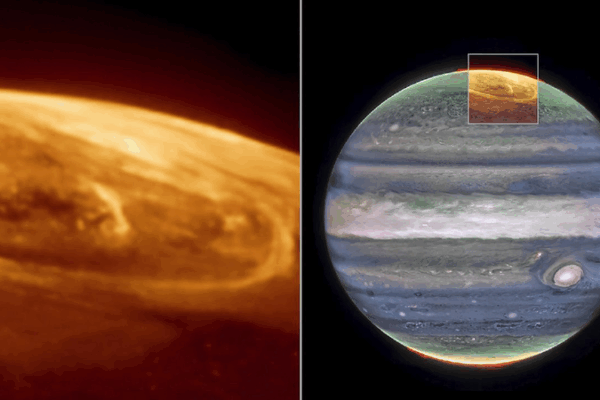 NASA’s Webb Telescope Reveals Jupiter’s Amazing Auroras π NASA's Webb Telescope reveals new details of Jupiter's auroras