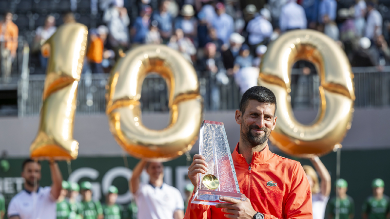 Novak Djokovic Wins 100th Tennis Title at Geneva Open! πΎπ Novak Djokovic wins Geneva Open to clinch 100th career singles title