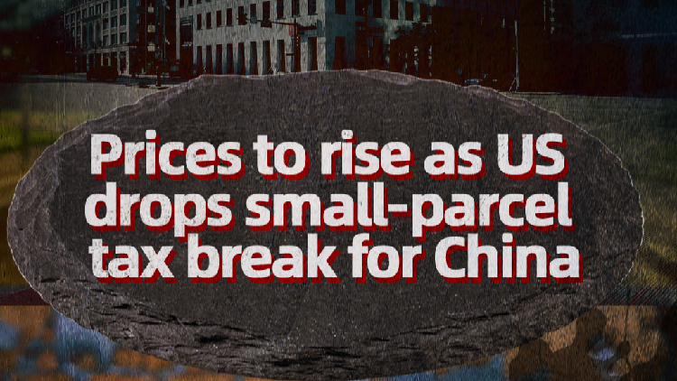 Prices rise as US drops small-parcel tax break for China