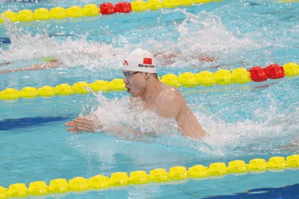 Qin and Yu impress at China's National Swimming Championships