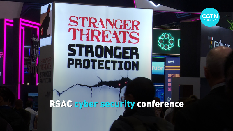 Cyber Heroes Unite in San Francisco to Battle AI Villains! 🦸♂️💻 RSAC cyber security conference video poster