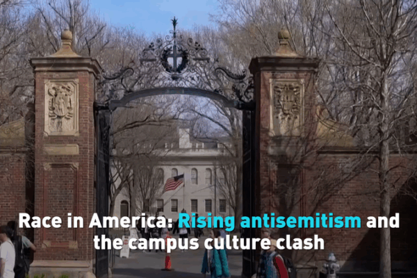 Campus Conversations: How World Events Are Sparking Student Debates Race in America: Rising antisemitism and the campus culture clash video poster
