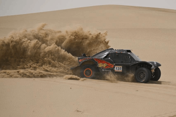 Racers Brave Deserts in Epic Taklimakan Rally’s Second Stage ๐๐๏ธ Racers push limits in second special stage at Taklimakan Rally video poster