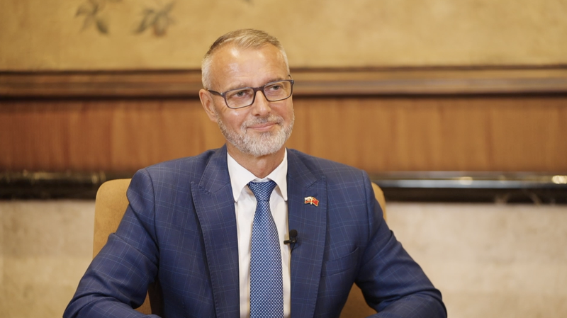 Slovakia and China Team Up at Big Expo to Boost Trade and Friendship! Richard Rasi: China-CEEC Expo to enhance trade between China, Slovakia video poster