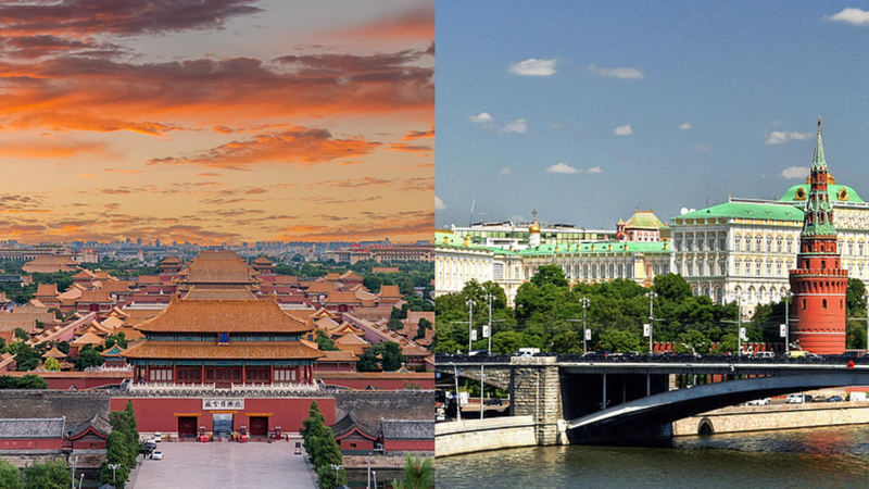 Royal palaces: The Forbidden City and the Kremlin
