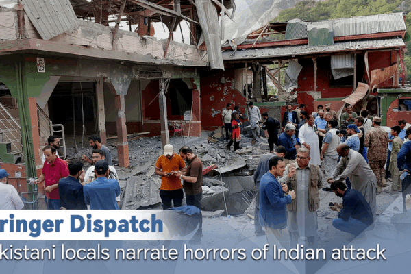 Pakistani Locals Share Their Stories After Attack 🕊️ Stringer Dispatch: Pakistani locals narrate horrors of Indian attack video poster