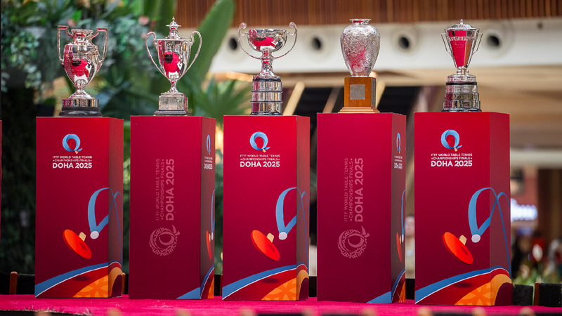Team China Arrives in Doha for World Table Tennis Championships! π Team China arrive for World Table Tennis Championships Finals Doha