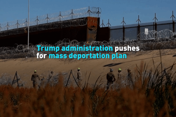U.S. Plans to Send Migrants to Risky Libya Cause Concern Trump administration pushes for mass deportation plan video poster