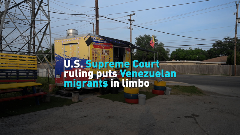 Venezuelan Families Find Hope in the United States ๐บ๐ธ U.S. Supreme Court ruling puts Venezuelan migrants in limbo video poster