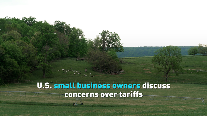 U.S. small business owners discuss concerns over tariffs video poster