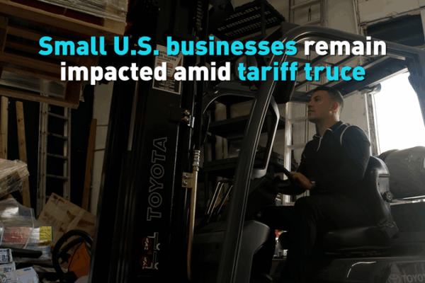 Why Small Businesses Are Still Worried Despite the Trade Truce U.S. small businesses remain impacted amid tariff truce video poster