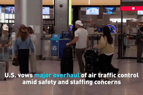 U.S. Plans Big Update to Air Traffic Control to Keep Skies Safer ✈️ U.S. vows major overhaul of air traffic control amid safety concerns video poster