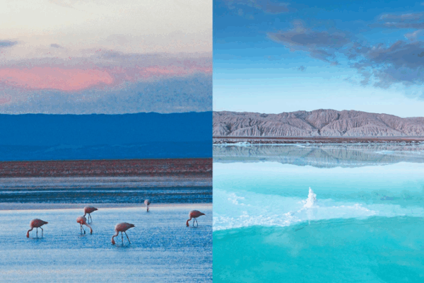 Walking on Clouds: Discover China’s and Chile’s Magical Salt Lakes Walking among the clouds in Chile and China's salt lakes