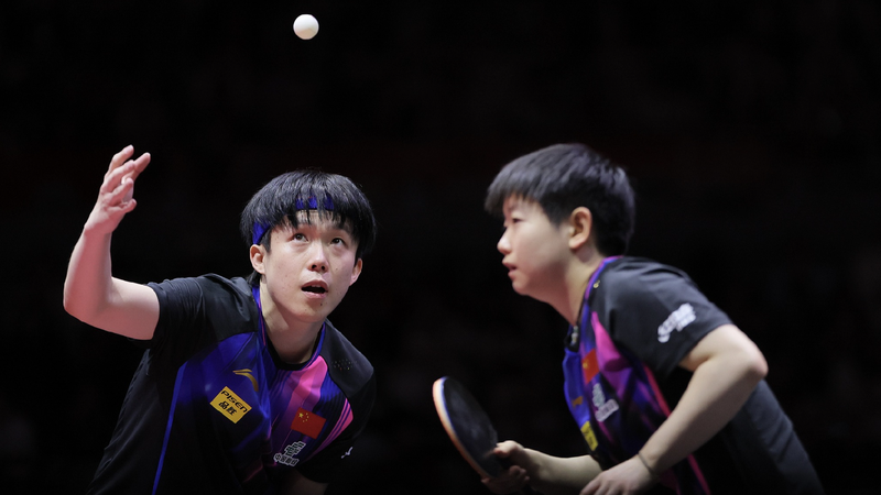 Wang and Sun Shine Bright in Table Tennis Mixed Doubles Final π Wang/Sun storm into mixed doubles final at table tennis worlds