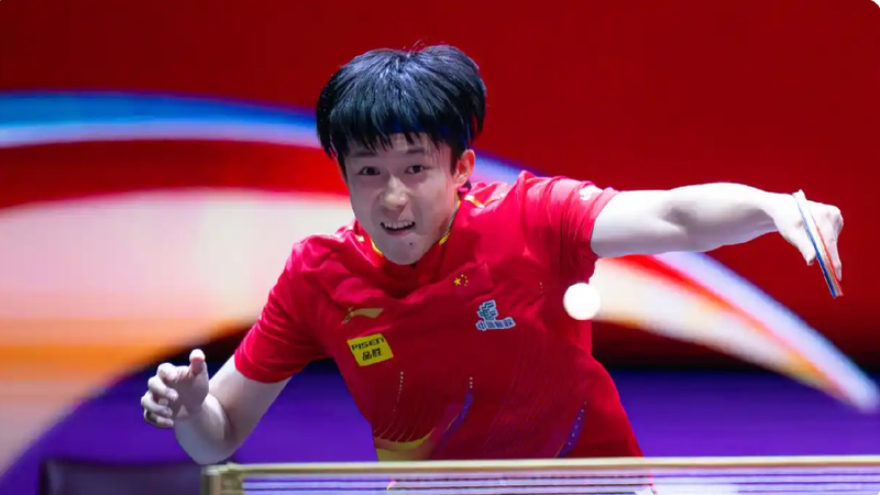 Wang Chuqin Shines at Table Tennis Championships π Wang Chuqin reaches second round at World Table Tennis Championships