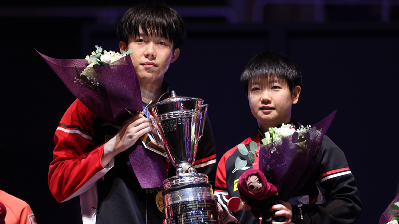 Wang, Sun win mixed doubles title at Table Tennis World Championships
