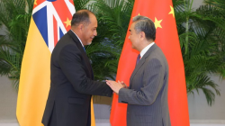 China and Niue Team Up to Protect the Planet! 🌍 Wang Yi calls for win-win global climate governance system with Niue