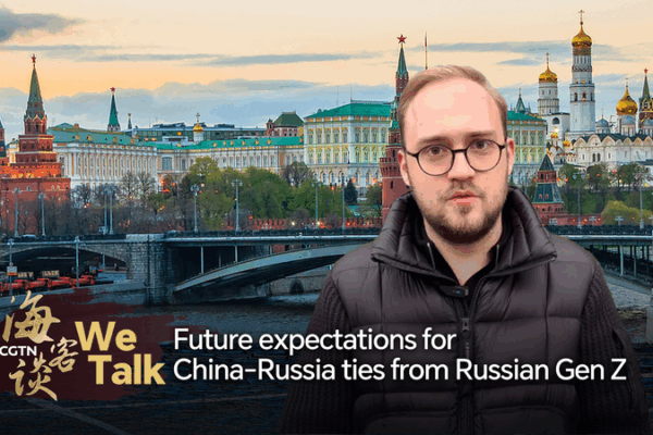 Young Russian Shares Excitement Over China-Russia Friendship! We Talk: Future expectations for China-Russia ties from Russian Gen Z video poster