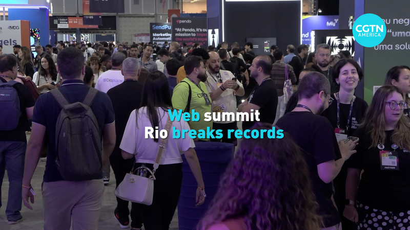 Web summit Rio breaks records video poster