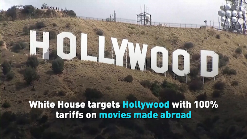 White_House_targets_Hollywood_with_100_tariffs_on_movies_made_abroad_poster - My Global News: Young Voices White House targets Hollywood with 100% tariffs on movies made abroad video poster