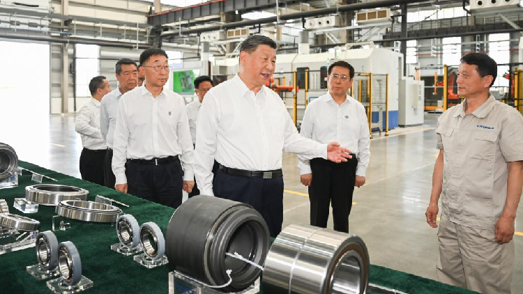 Xi urges stronger manufacturing to advance Chinese modernization
