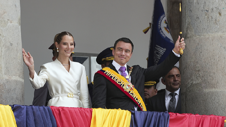 China and Ecuador Celebrate Friendship as New President Takes Office π Xi's special envoy attends inauguration of Ecuadorian president