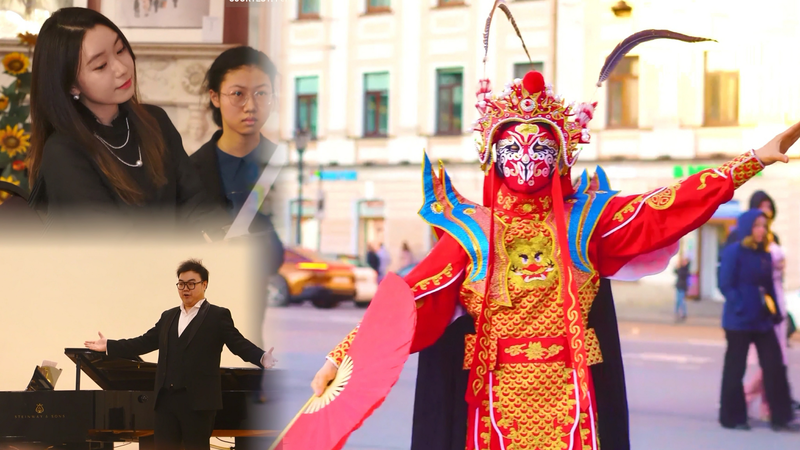 Young Chinese artists in St. Petersburg bring tradition to life video poster