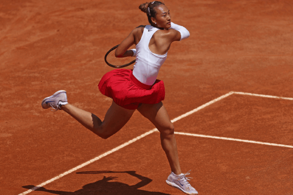 Zheng Qinwen clinches first clay-court win of season at Italian Open
