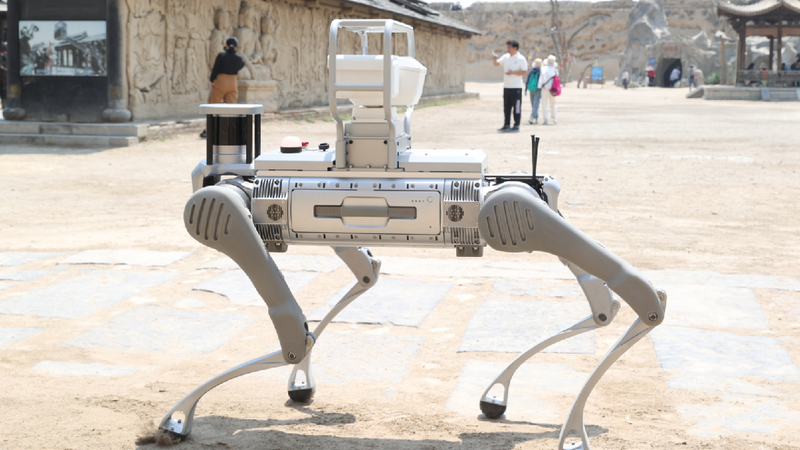 AI_meets_tourism_Robot_dog_patrols_at_film_studio_in_Ningxia - My Global News: Young Voices AI meets tourism: Robot dog patrols at film studio in Ningxia