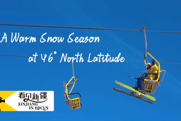 Discover the Snowy Magic of Xinjiang’s Warmest Winter Wonderland! A warm snow season at 46° North latitude video poster