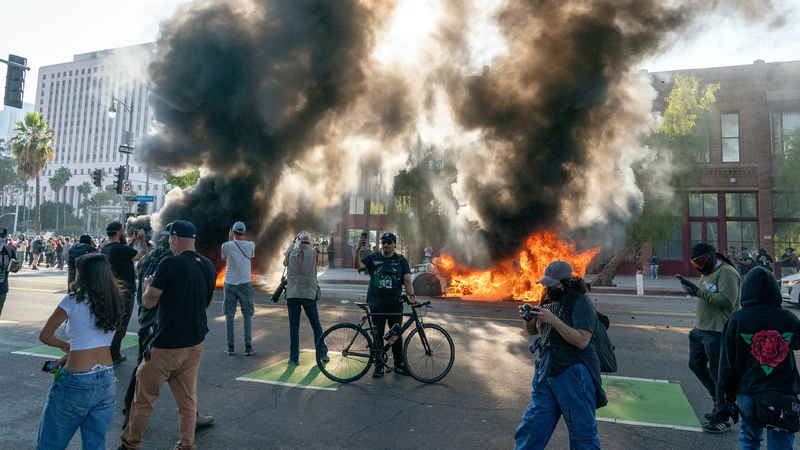About 700 U.S. Marines being mobilized in response to LA protests