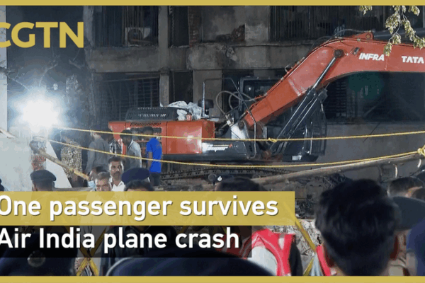 No Record of Reported Air India Plane Crash Air India Dreamliner crashes into college hostel, over 265 killed video poster