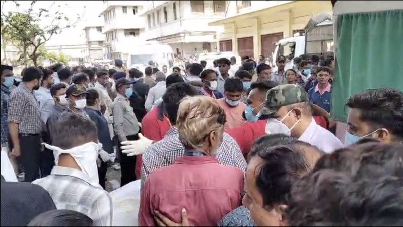 Air India plane with 242 aboard crashes near Ahmedabad, 'all killed' video poster